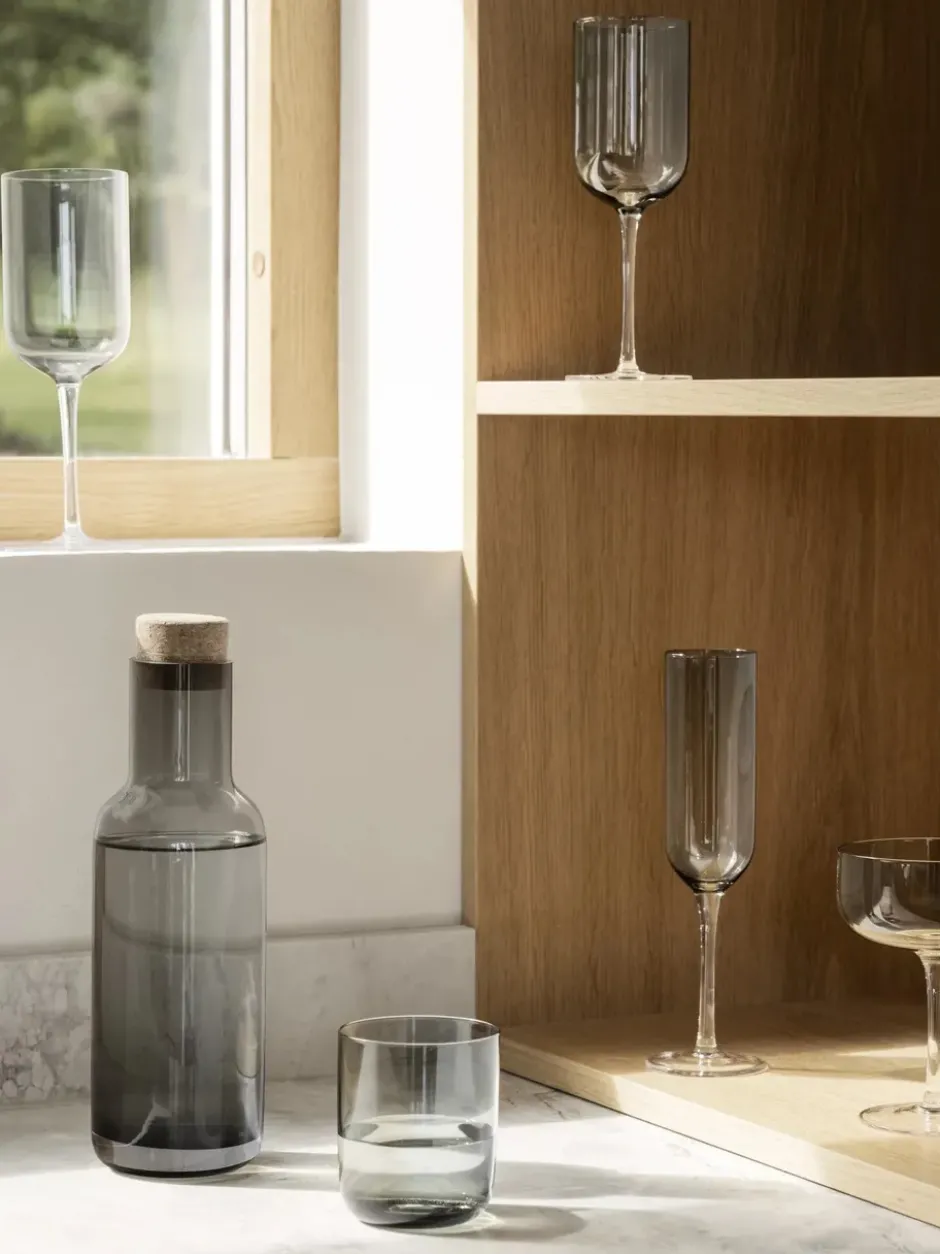 Fuumi champagneglas Coupe 28 cl 4-pack, Smoke-klar