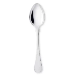Gammal Fransk efterrättssked nysilver, 16,2 cm