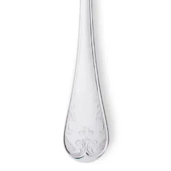 Gammal Fransk efterrättssked nysilver, 16,2 cm