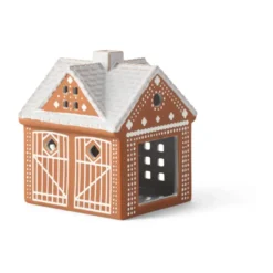 Gingerbread ljushus, Christmas barn 11,5 cm