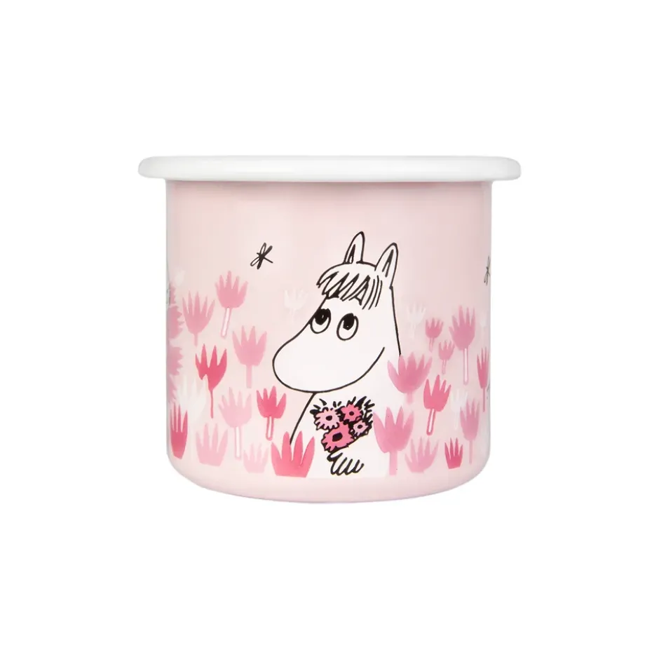 Girls emaljmugg 25 cl, Rosa