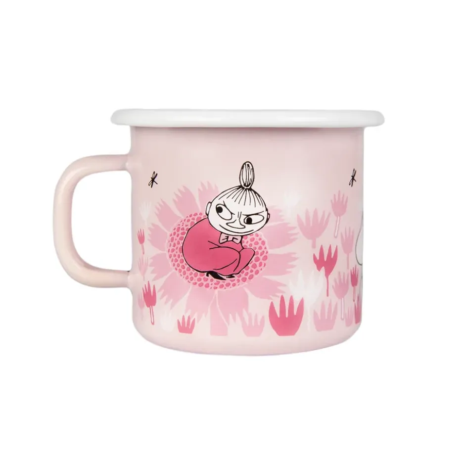 Girls emaljmugg 25 cl, Rosa