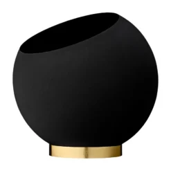 Globe blomkruka Ø30 cm, Black
