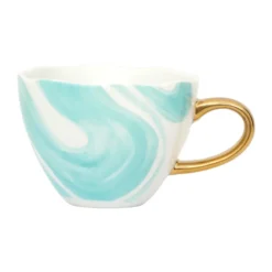 Good Morning Cappuccino mugg 30 cl, Valuri emerald green
