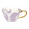 Good Morning Cappuccino mugg 30 cl, Valuri violet
