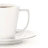 Grand Cru kaffekopp med fat, kaffekopp med fat