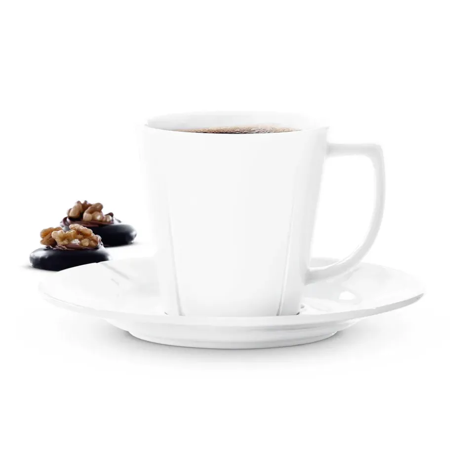 Grand Cru kaffekopp med fat, kaffekopp med fat