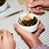 Grand Cru träsked till snackskål, Bok