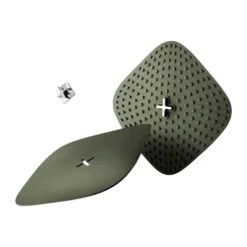 Green Tool grytlappar med krok 18x18 cm 2-pack, Grön