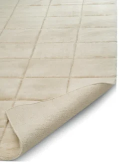 Grid matta, Ivory, 170x230 cm