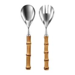 Grove salladsbestick, 2 delar