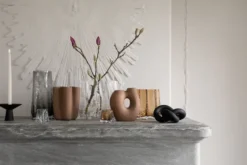 Gry ljuslykta Ø8 cm, Clear