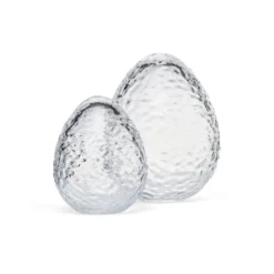 Gry stående ägg 16 cm, Clear
