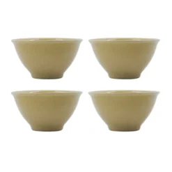 Hala skål Ø12 cm 4-pack, Gul