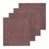 Hale servett 4-pack, Chestnut, 35x35 cm