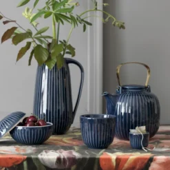 Hammershøi kopp, indigo