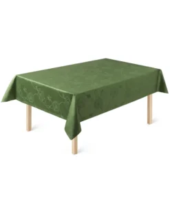 Hammershøi Poppy damastduk grön, 150x370 cm