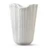 Hammershøi vas unfold, Vit, 20,5 cm