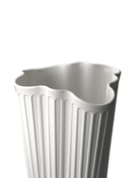Hammershøi vas unfold, Vit, 20,5 cm