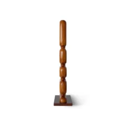 Hand carved wooden sculpture 71 cm, Brown