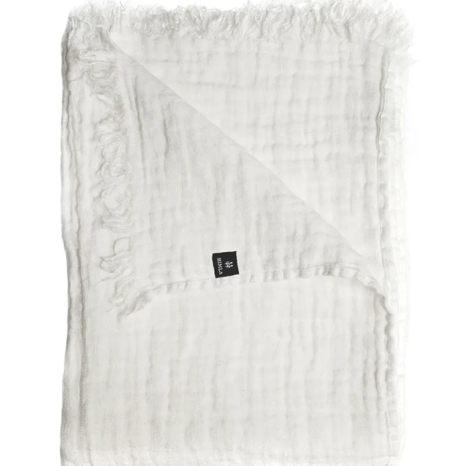 Hannelin pläd 130x170 cm, White-white