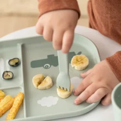Happy Dots foodie bestickset 3 delar, Green