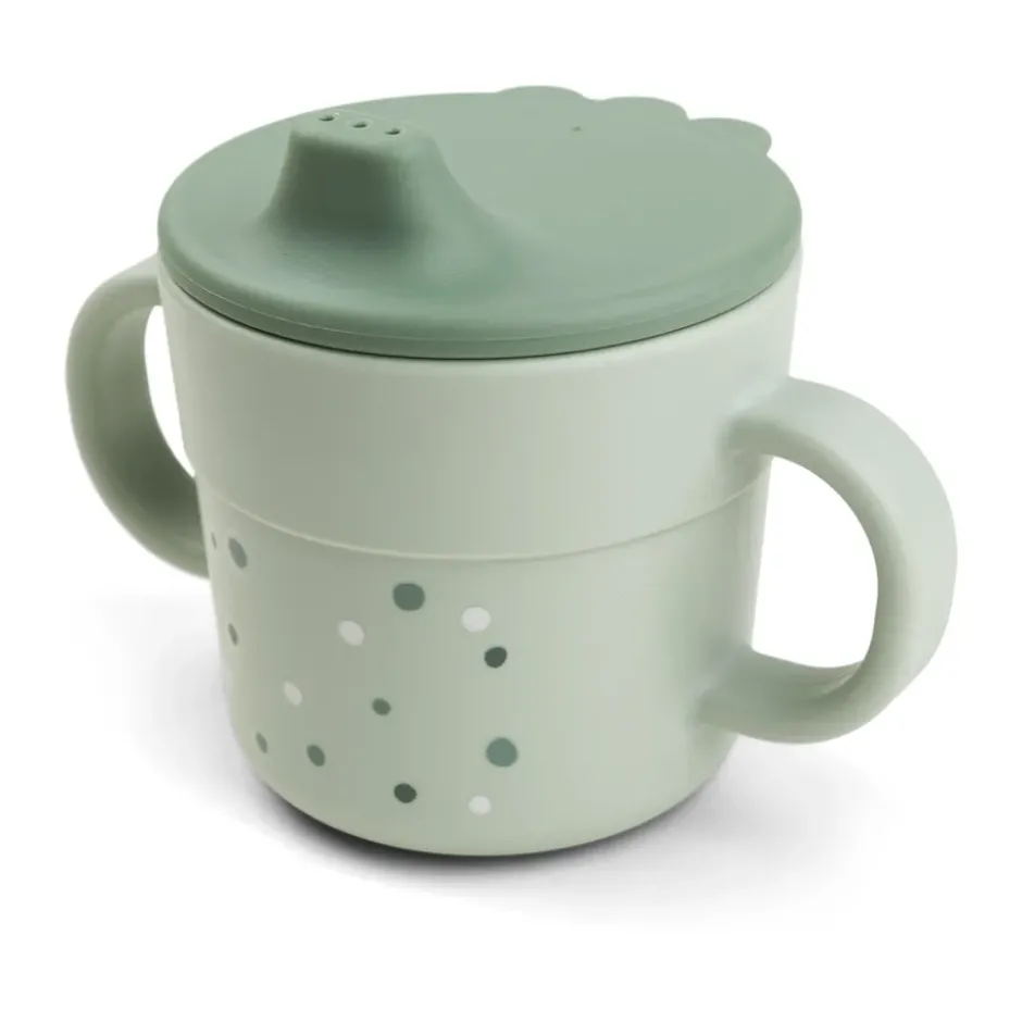Happy Dots foodie pipmugg 21,5 cl, Green