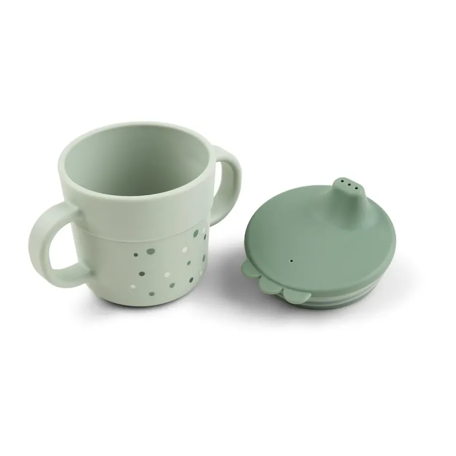 Happy Dots foodie pipmugg 21,5 cl, Green