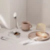 Hardanger bufféset bestick 5 delar, Rostfritt stål