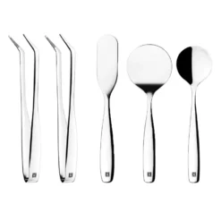 Hardanger bufféset bestick 5 delar, Rostfritt stål