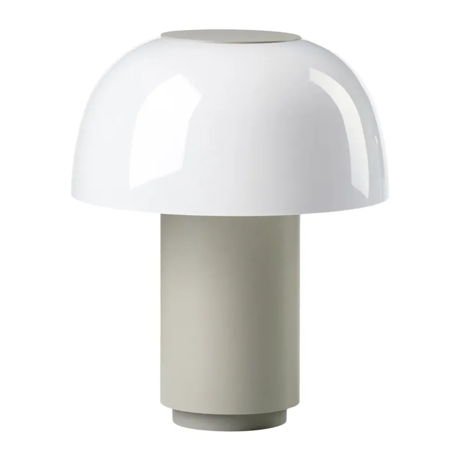 Harvest Moon bordslampa portabel 22 cm, Warm grey