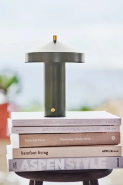 Hatto bordslampa 24,5 cm, Olive