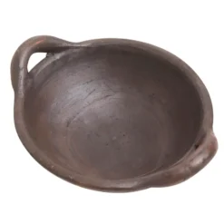 Hazel skål med handtag S, Brun