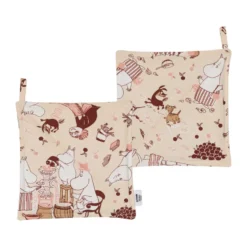Hemmaglädje Mumin grytlappar 2-pack, 22x22 cm