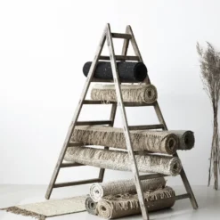 Hemp matta grå, 80x150 cm