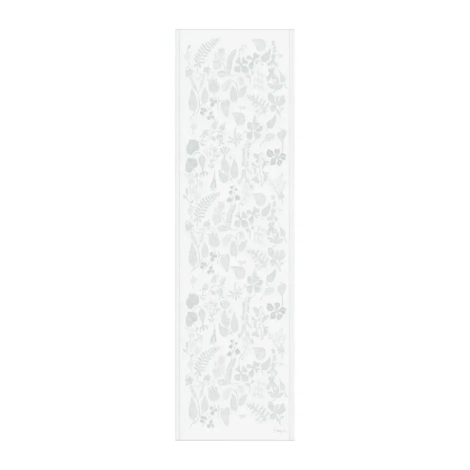 Herbarium löpare 35x120 cm, Grå