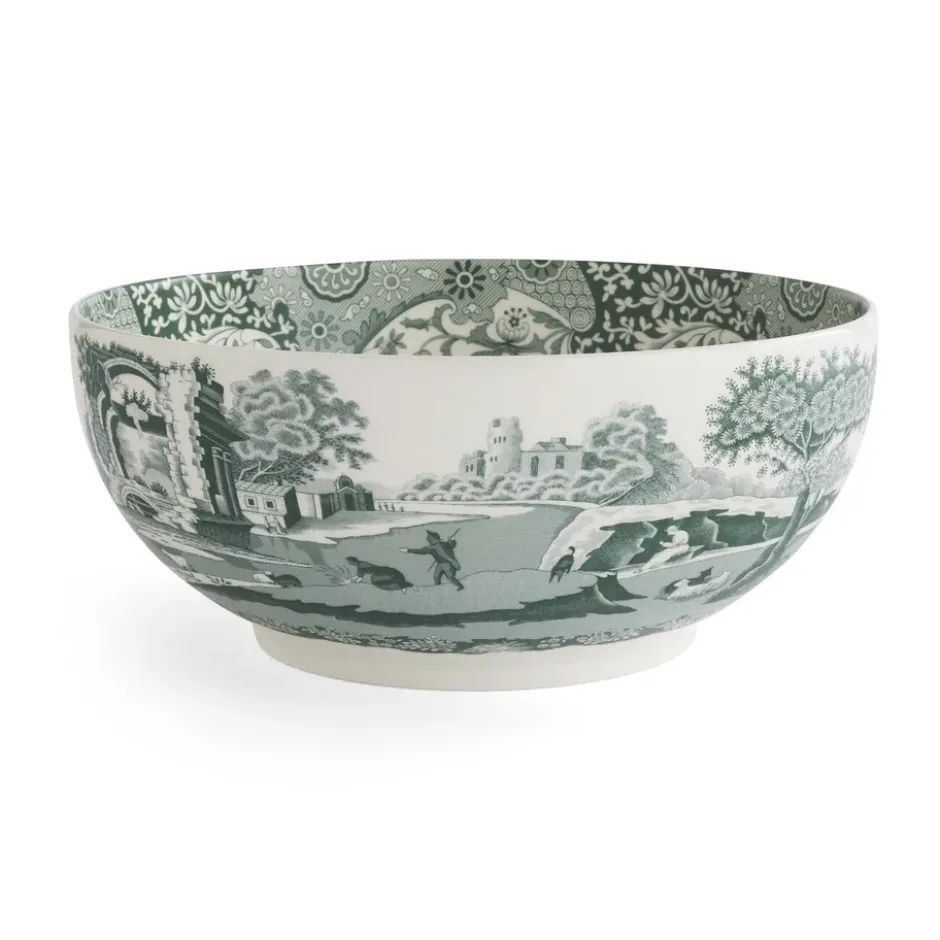 Heritage Green Italian skål, Grön, Ø27,5 cm