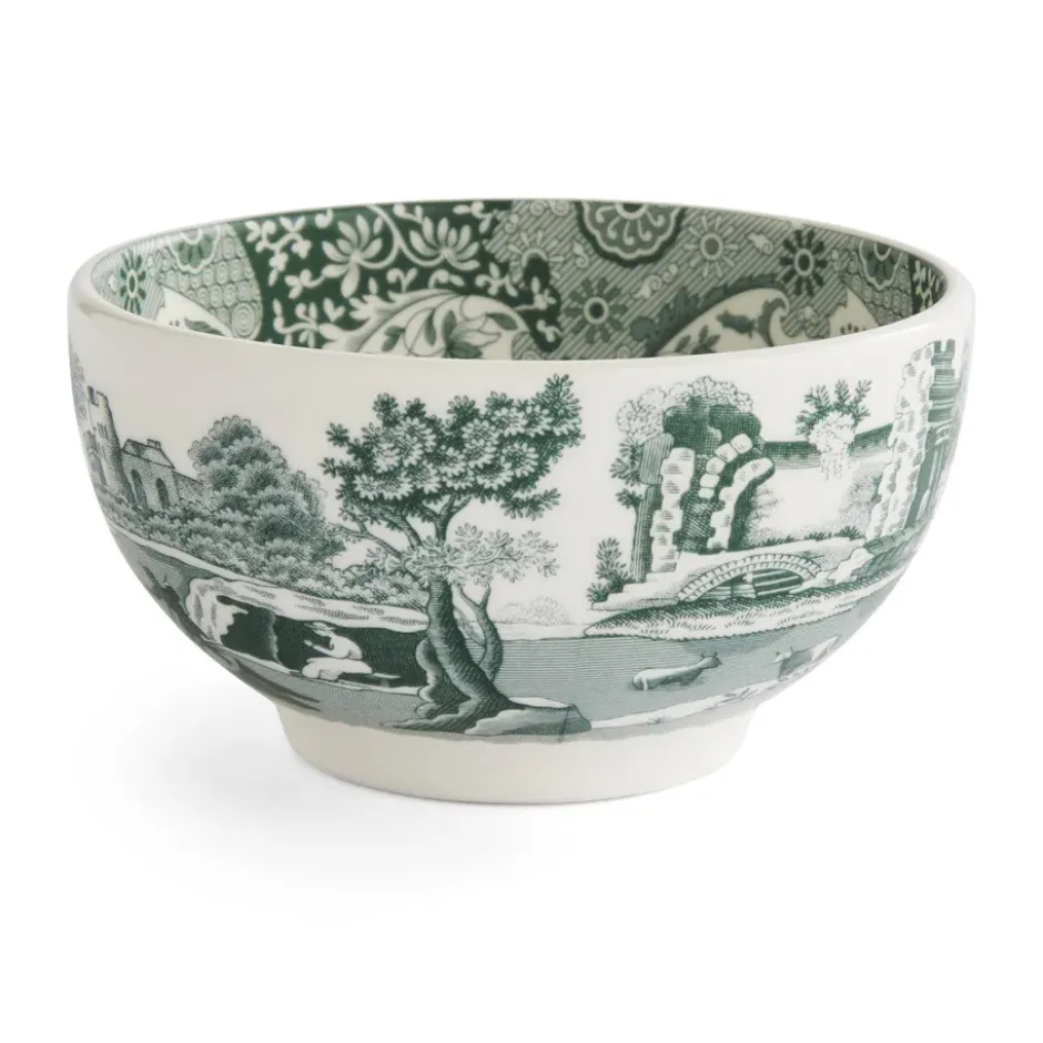 Heritage Green Italian skål, Grön, Ø11 cm