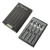 Hidcote Bright lattesked 4-pack, Rostfritt stål