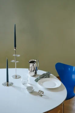 Hilke X Mumin No.2 ljusstake, Förnicklad mässing