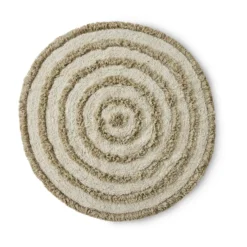 HK Living badrumsmatta Ø120 cm, Cream