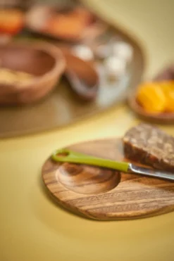 HKliving serveringsbricka Avocado, Brown