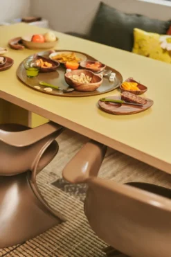 HKliving serveringsbricka Avocado, Brown