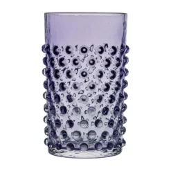 Hobnail glas 20 cl, Indigo
