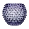 Hobnail Globe vas 18 cm, Indigo