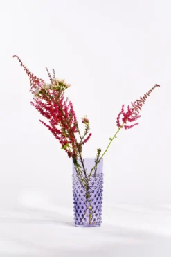 Hobnail Long drink glas 20 cl, Indigo