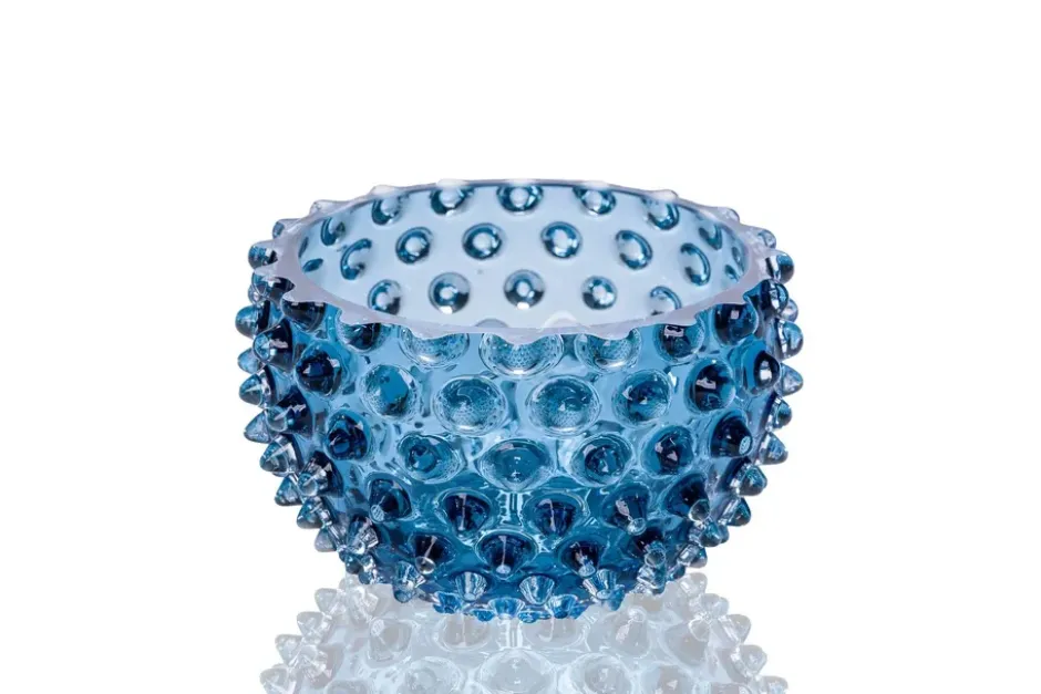 Hobnail Tapas Skål 11,5 cm, Blue smoke