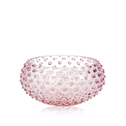 Hobnail Tapas skål 23 cm, Rosa