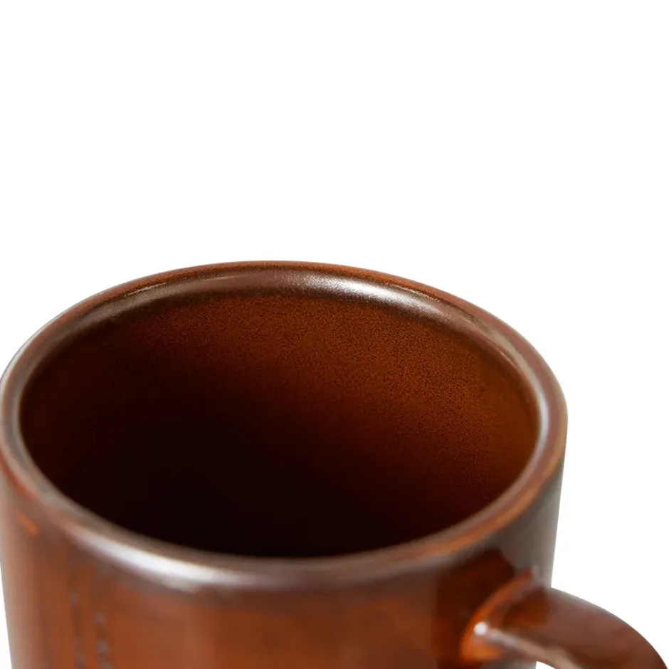 Home Chef kopp med fat 22 cl, Burned orange