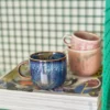 Home Chef mugg med öra 32 cl, Rustic blue